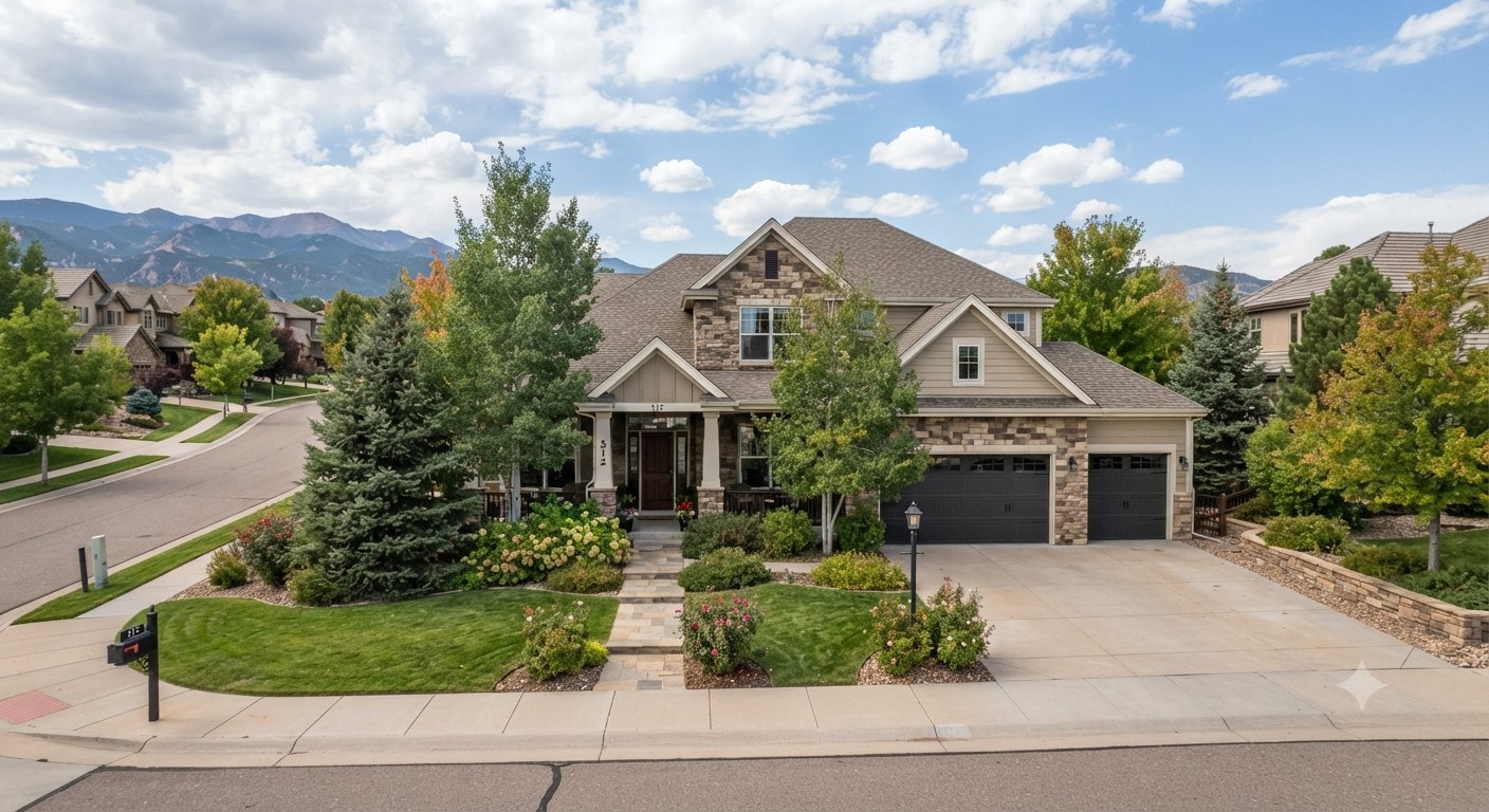 Aspen Ridge Residence, a craftsman-style home in the foothills