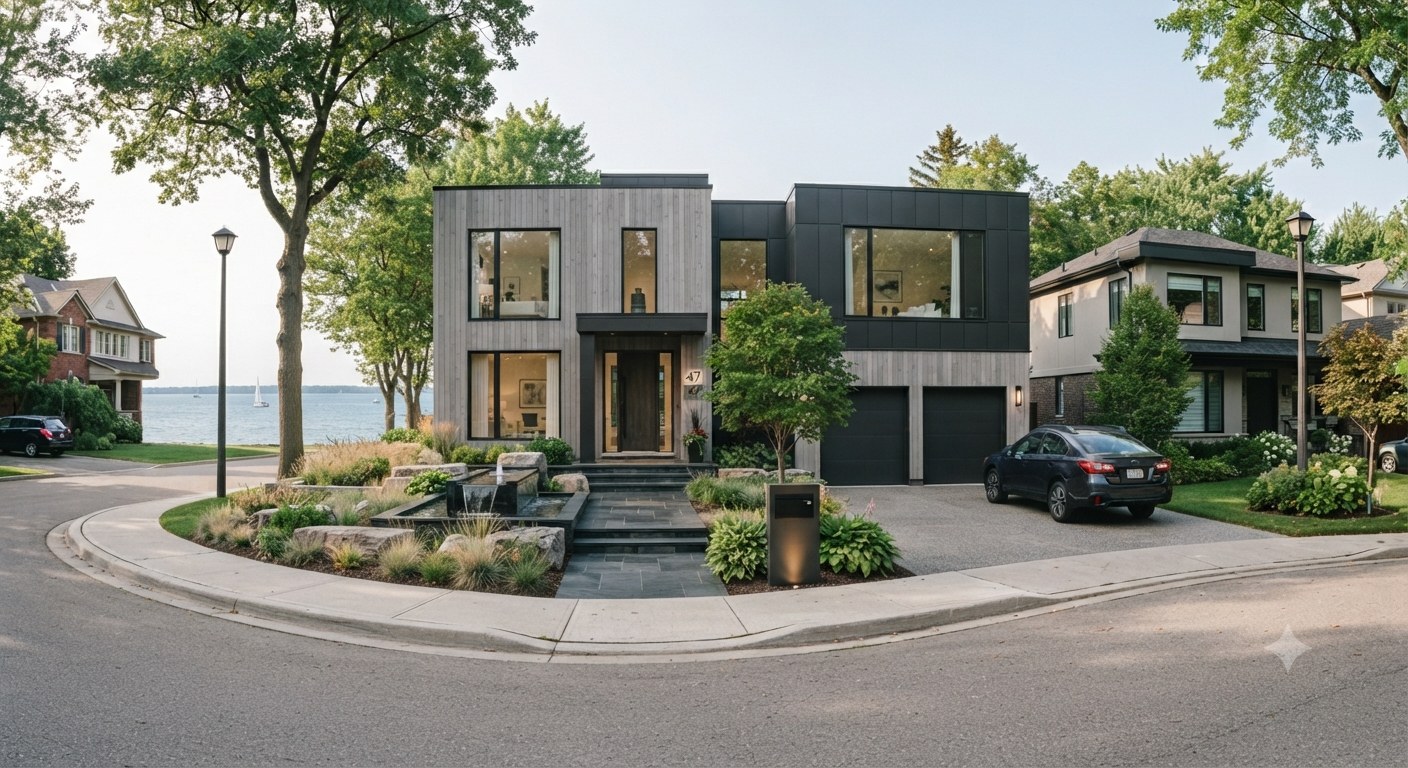 Lakeside Edition, a modern home near the lake